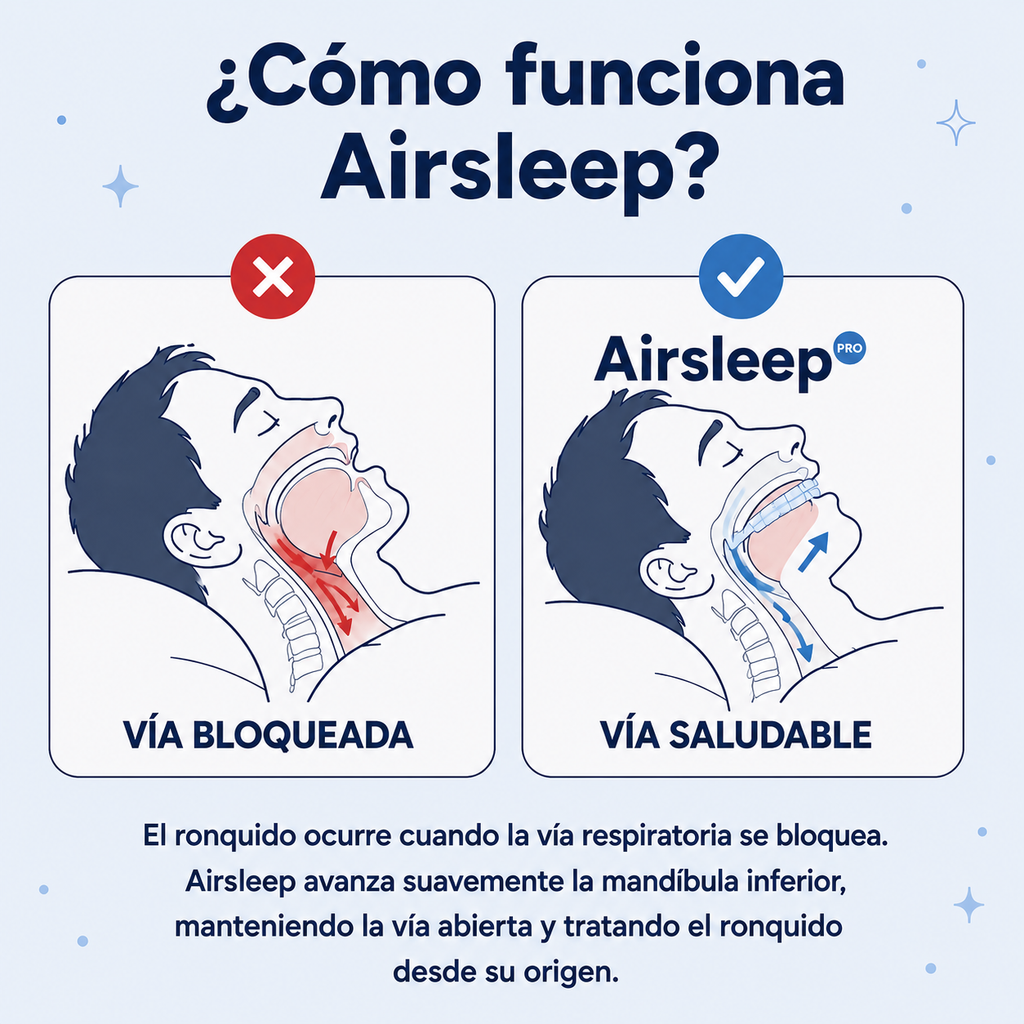 Airsleep - Dispositivo Antirronquidos Ajustable