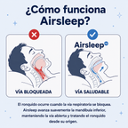 Airsleep - Dispositivo Antirronquidos Ajustable