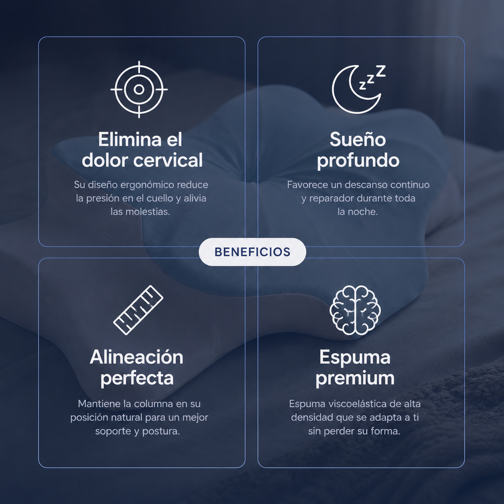 Almohada Cervical Mariposa