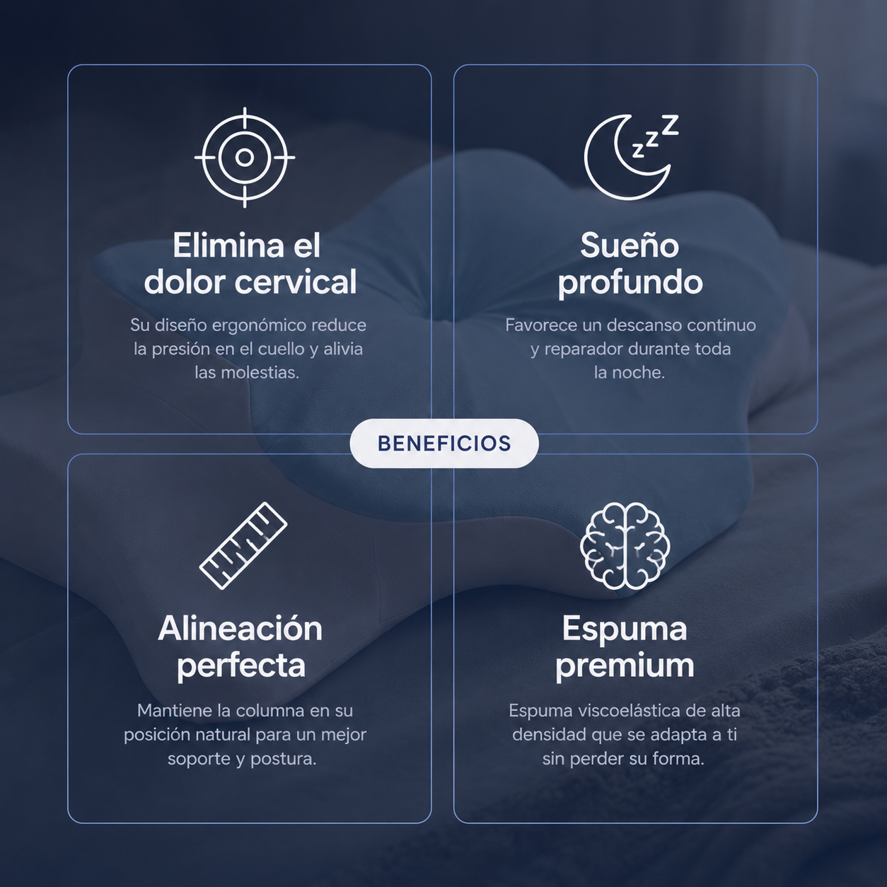 Almohada Cervical Mariposa