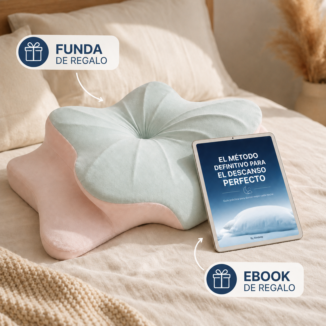 Almohada Cervical Mariposa