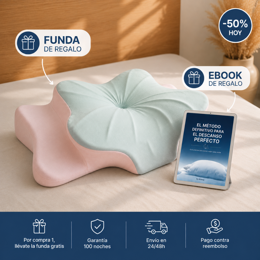 Almohada Cervical Mariposa